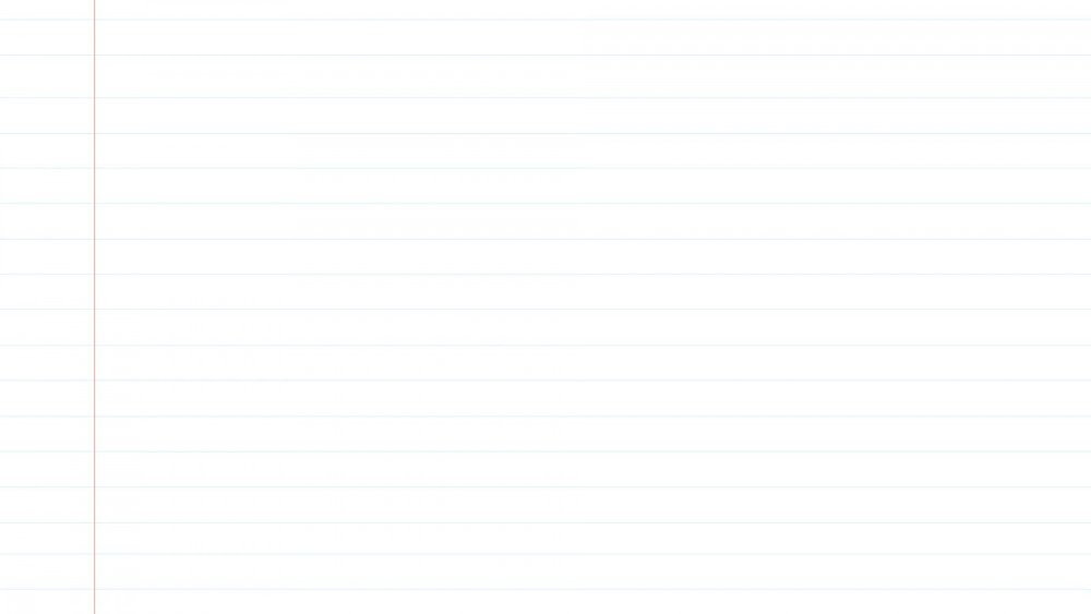 Лист в линейку