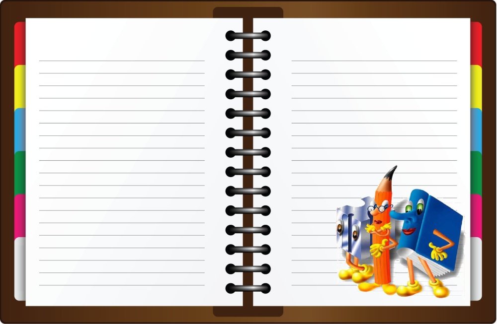 Фон линейка тетрадная