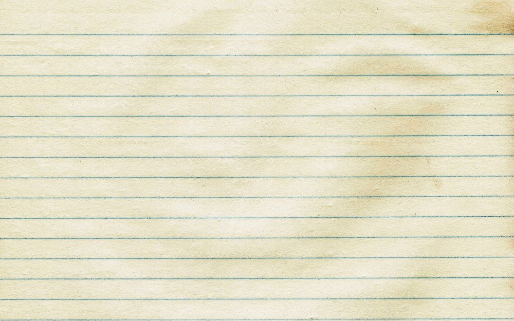 Тетрадный лист в узкую линейку а4