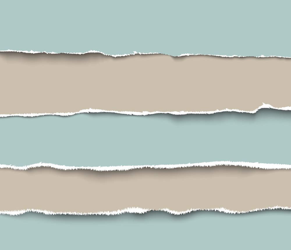 Рваный край бумаги