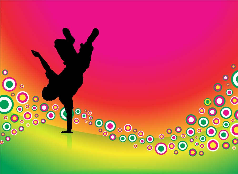 Оформление сайта танцевальной студии