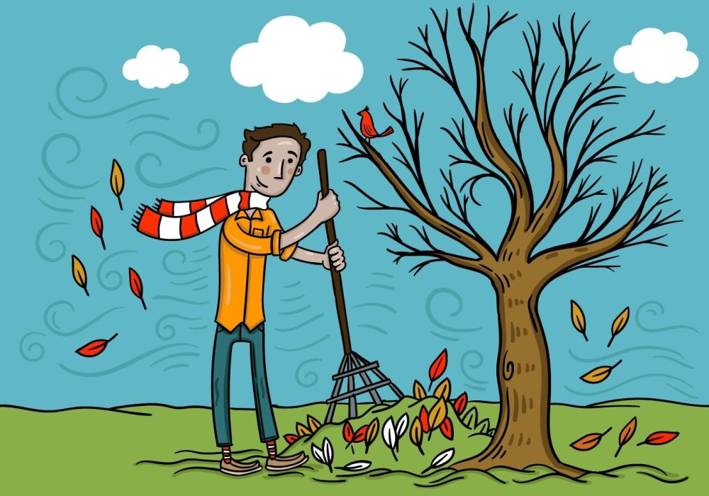 Нарисовать грабли в руках