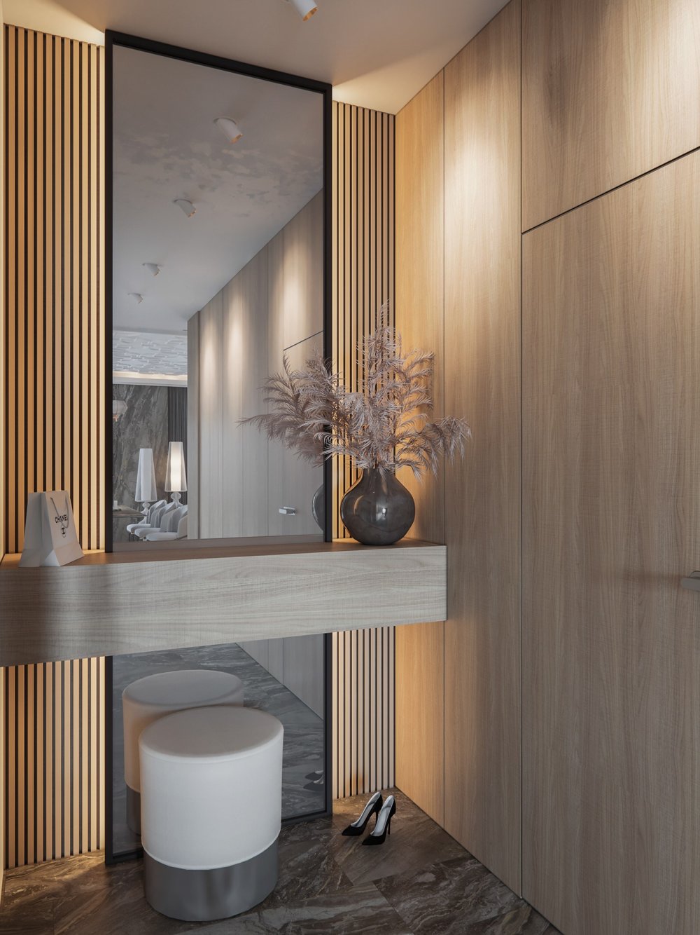 Прихожая в стиле Контемпорари