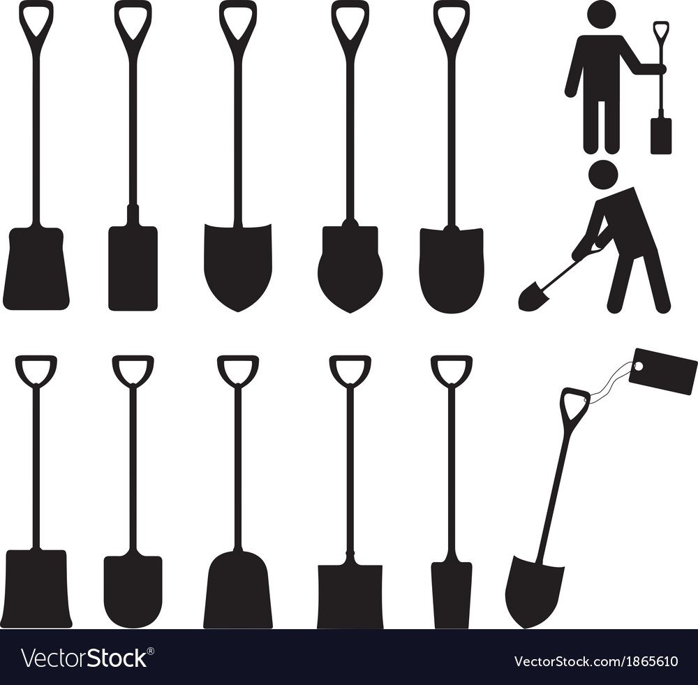 Мальчик копает землю