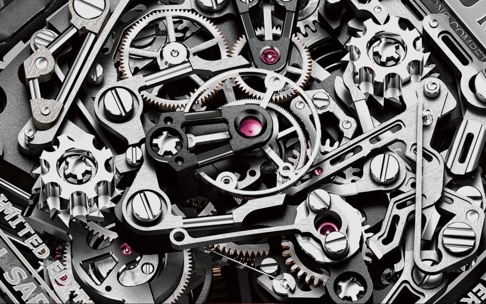 Механизм часов арт