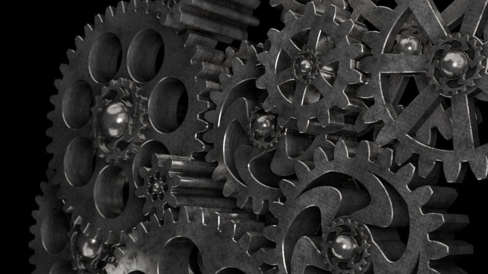 Шестеренки стимпанк