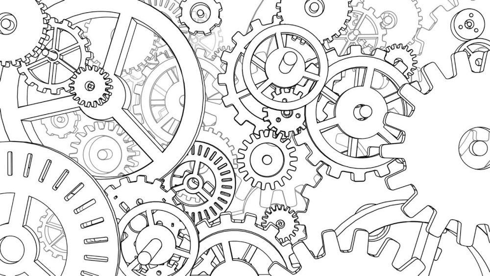 Шестеренки Графика