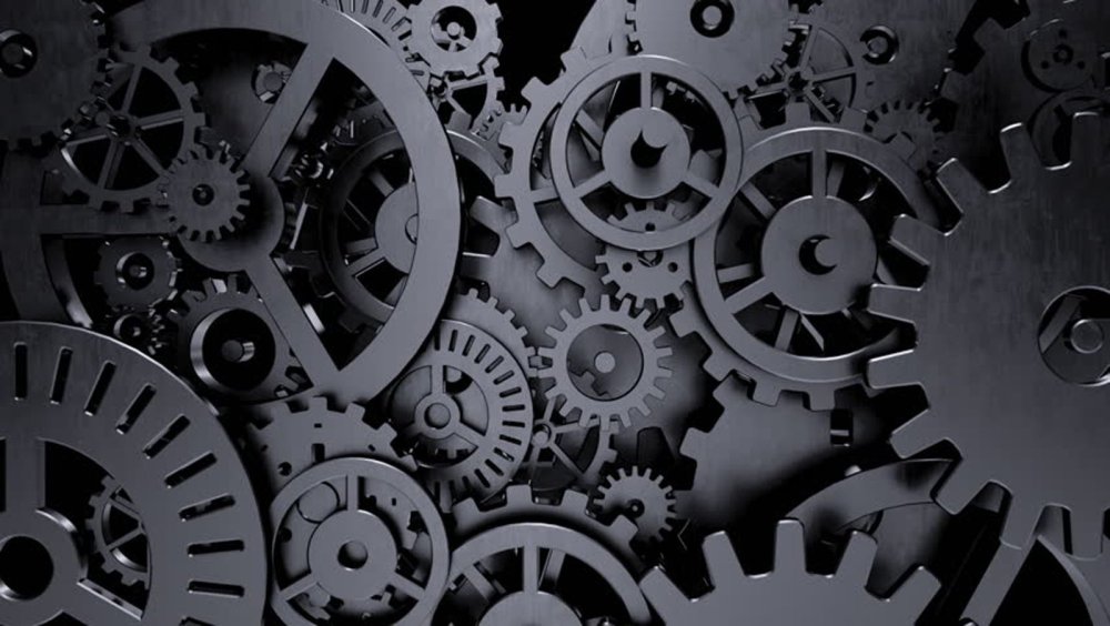 Шестеренки фон