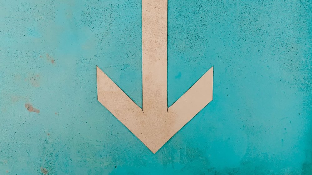 Стрелка вниз