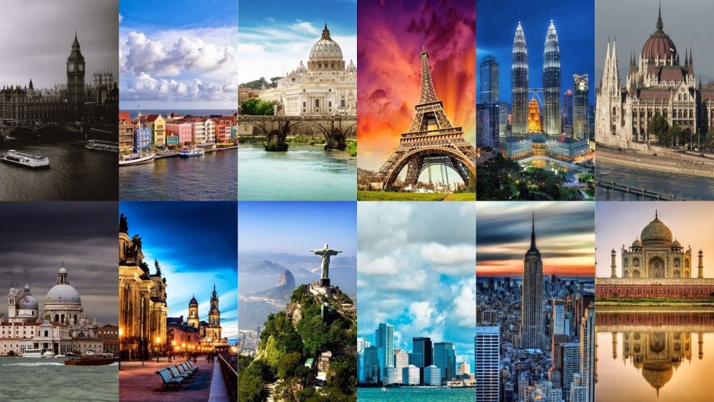 Карта России стилизованная