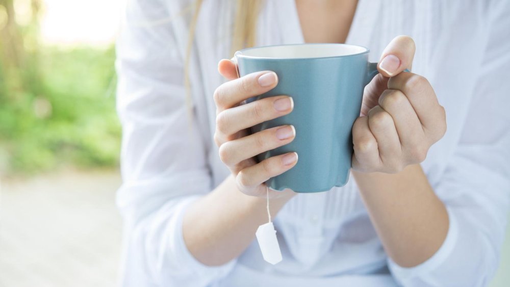 Кофе на черном фоне