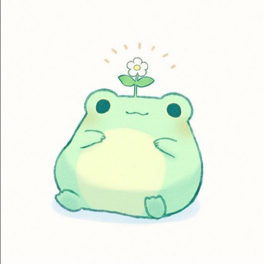 Лягушки милые арты