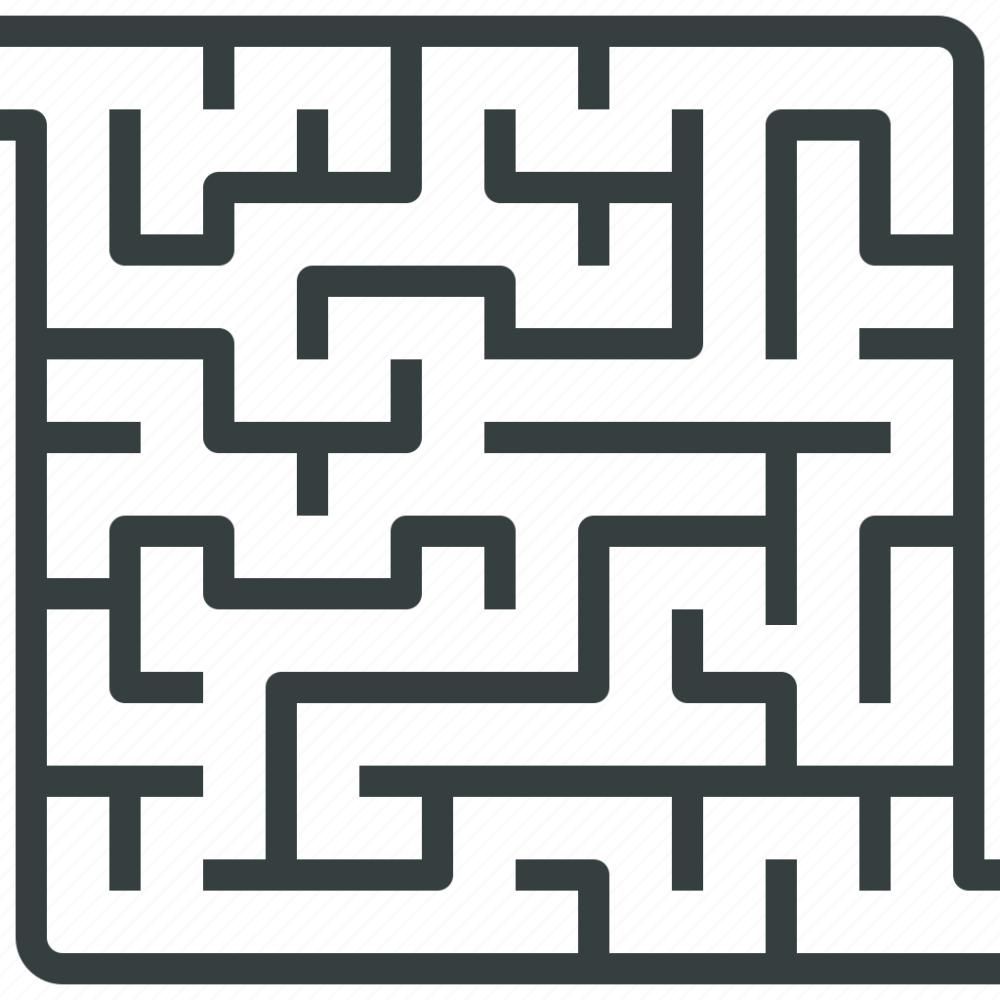 Лабиринт квадратный