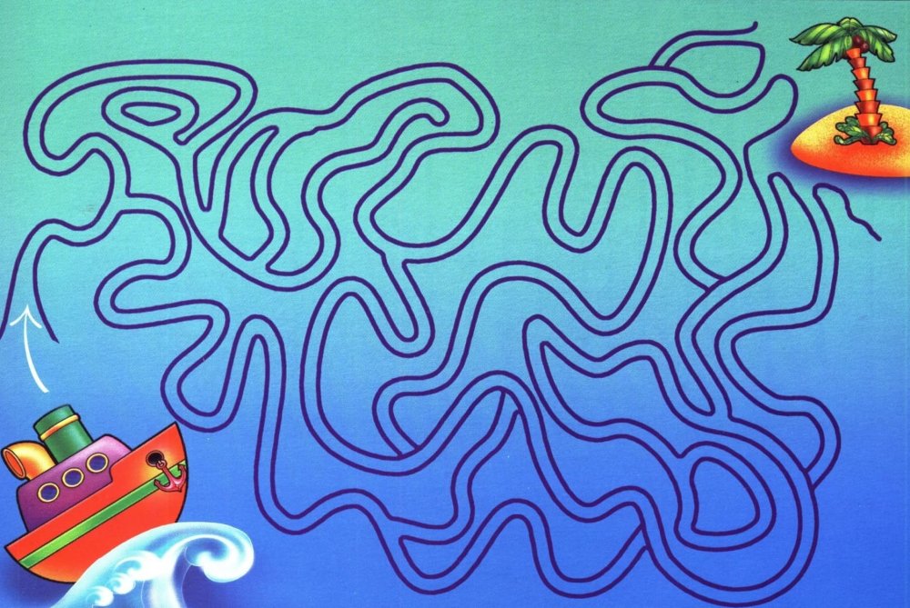 Игры-лабиринты для детей дошкольного возраста