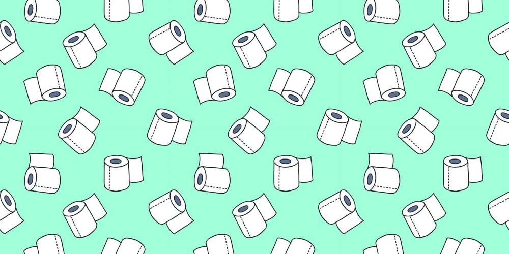 Паттерн туалетная бумага