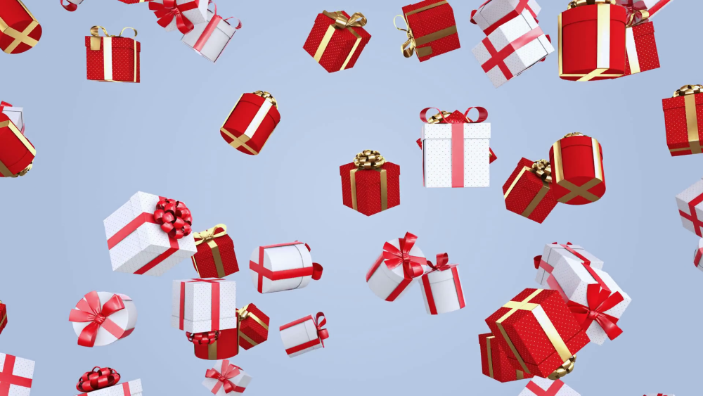 Подарки фон