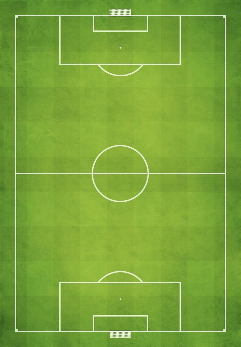 Футбольное поле вид сверху