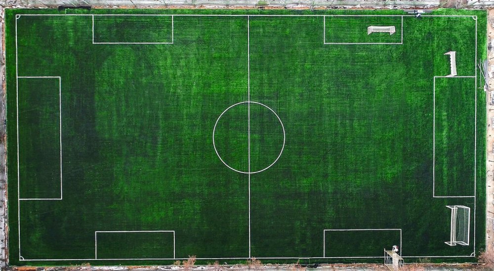 Футзальное поле сверху