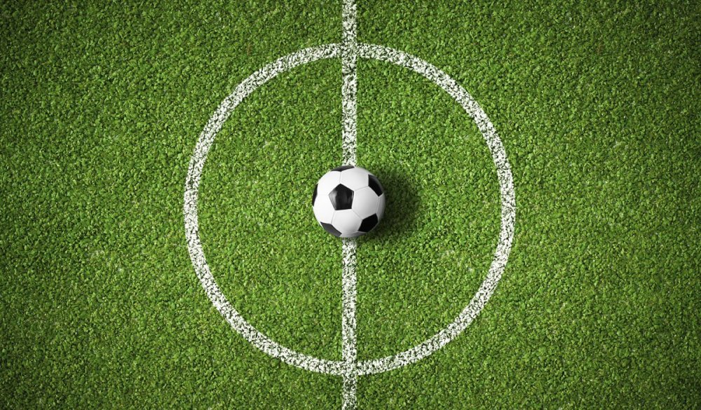 Футбол вид сверху
