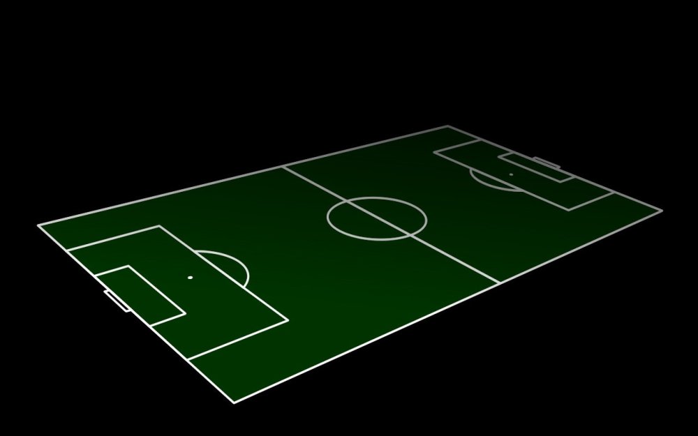 Поле для мини футбола вид сверху