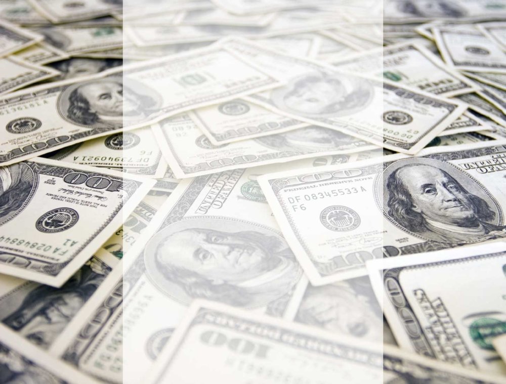 Фон доллары