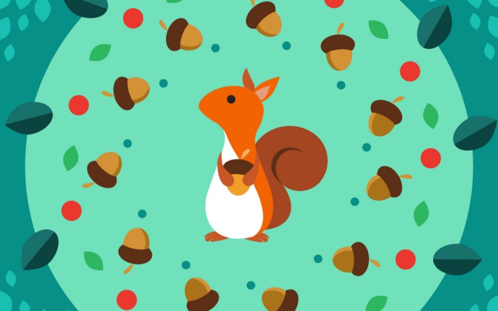 Лиса Минимализм