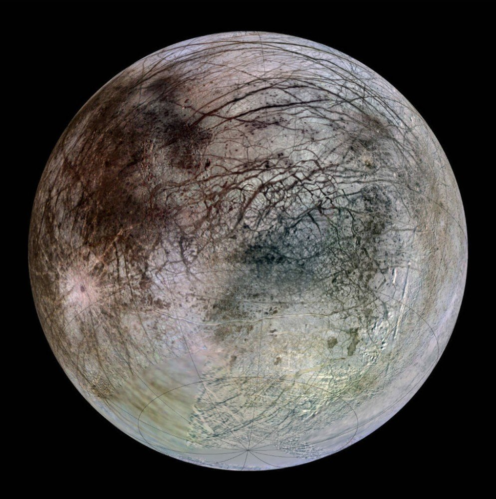 Вид на Юпитер с Каллисто