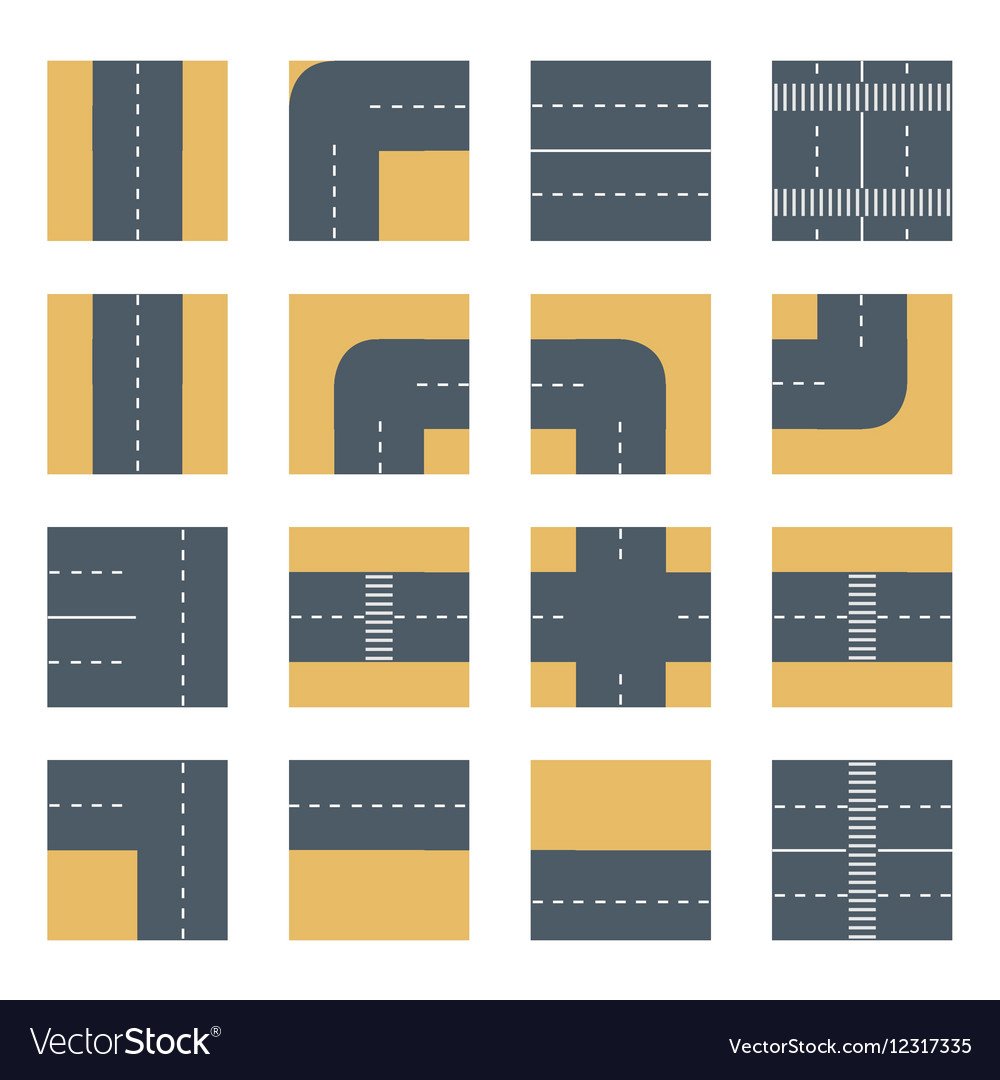 Спрайты дорог