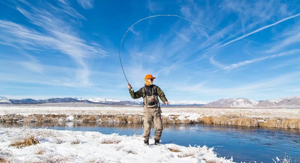 Ночная зимняя рыбалка