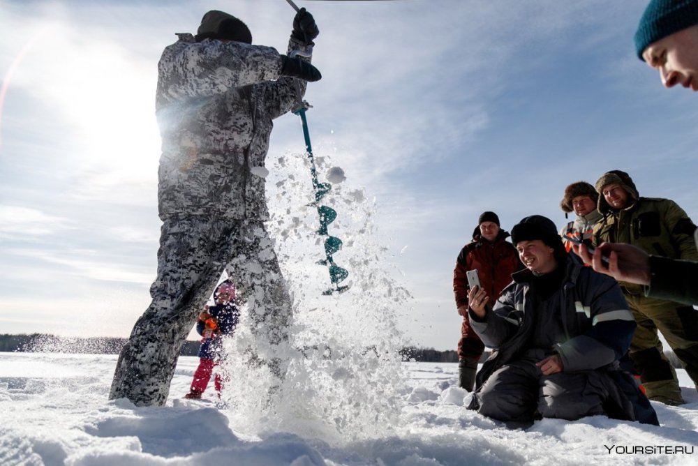 Рыбалка зимой