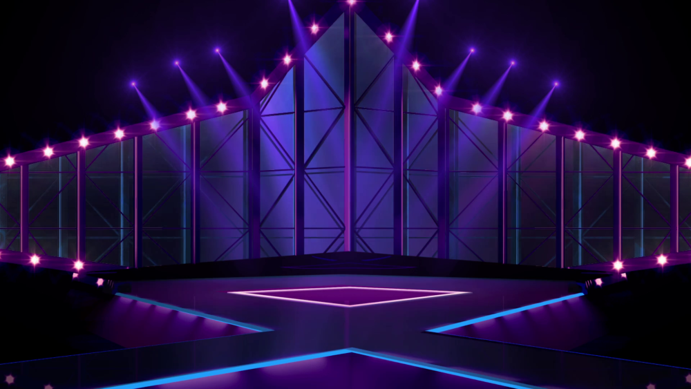 Софиты на сцене