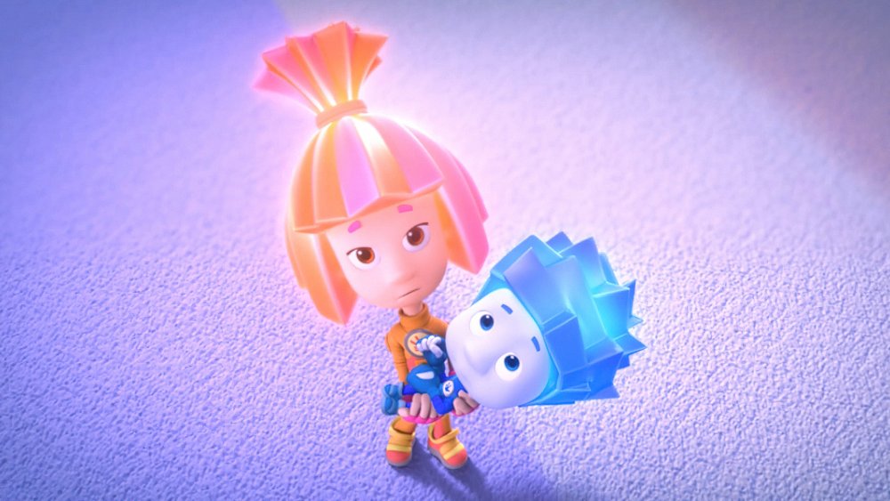 Фиксики на белом фоне