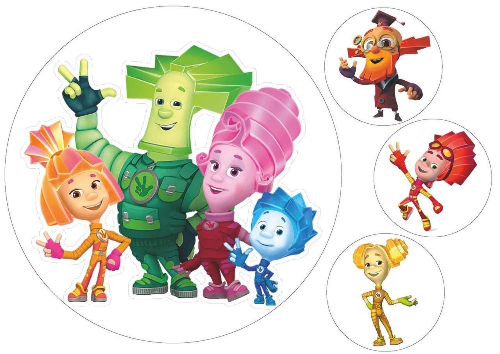 Фиксики для печати