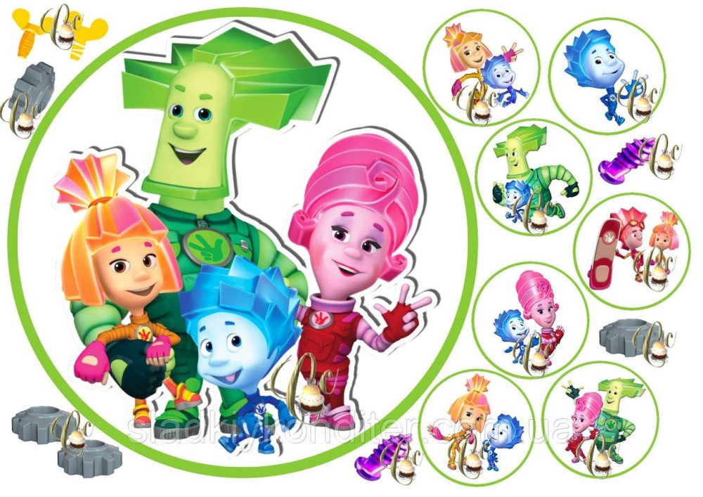 Фиксики главные герои