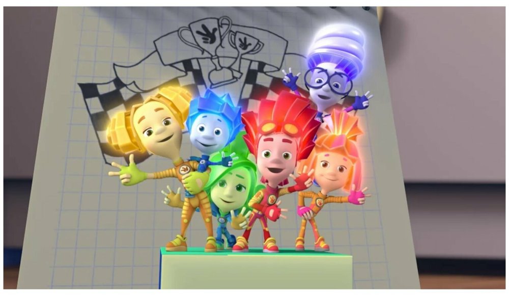 Персонажи мультика Фиксики с именами