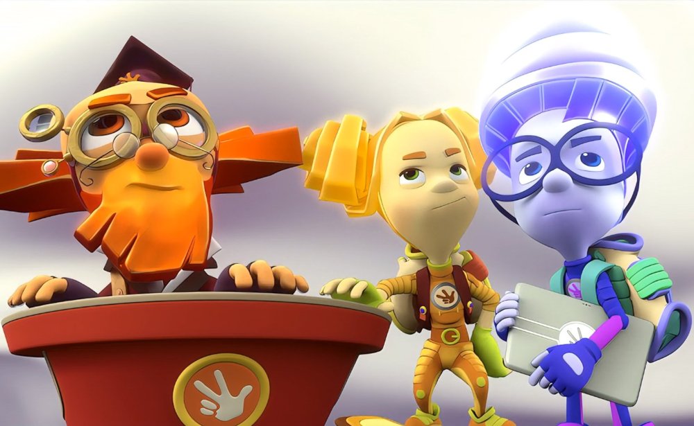 Фиксики Симка Нолик Папус и Мася