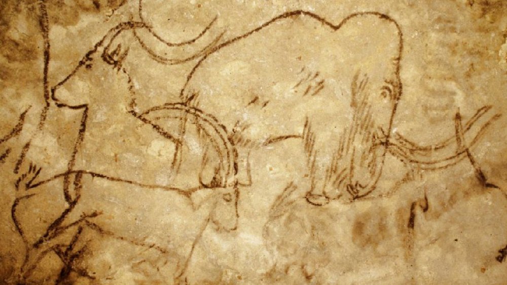 Наскальная живопись люди