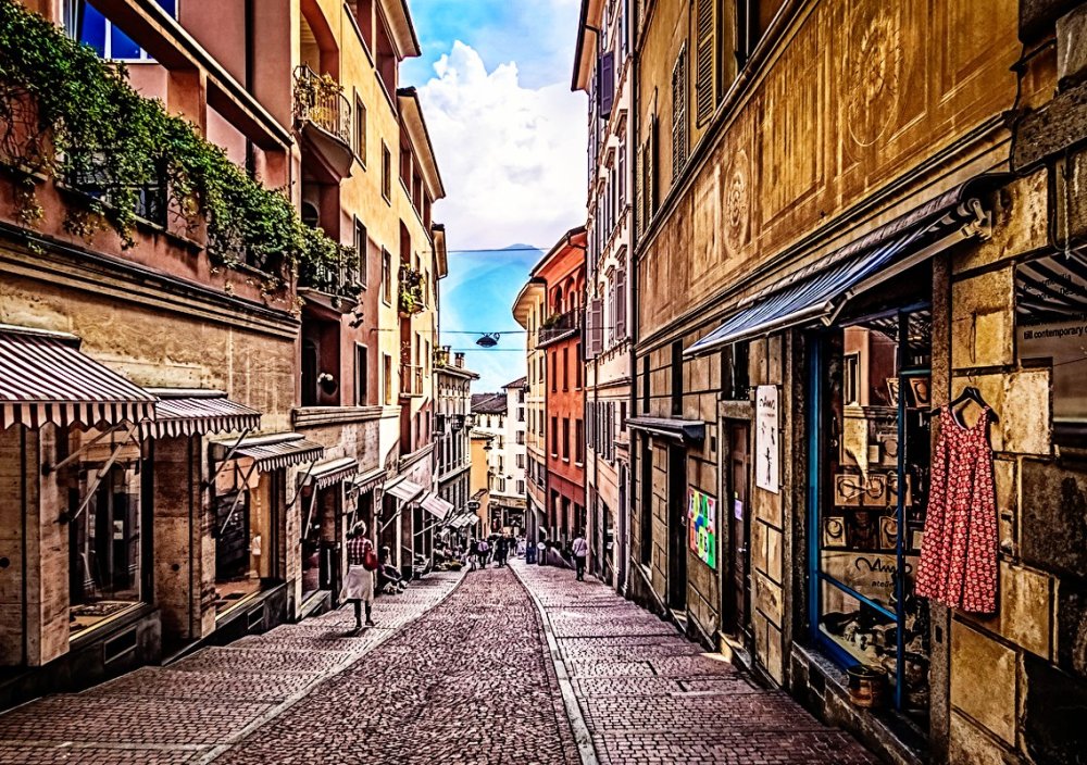 Фотообои с перспективой