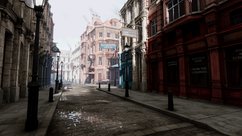 Викторианская Англия улица