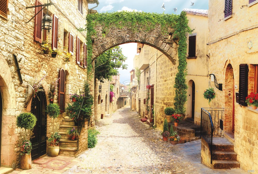 Италия мощеные улочки