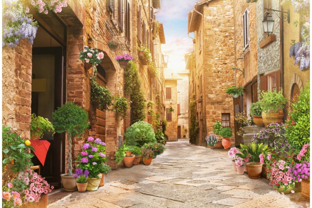 Франция улица Dinan Brittany