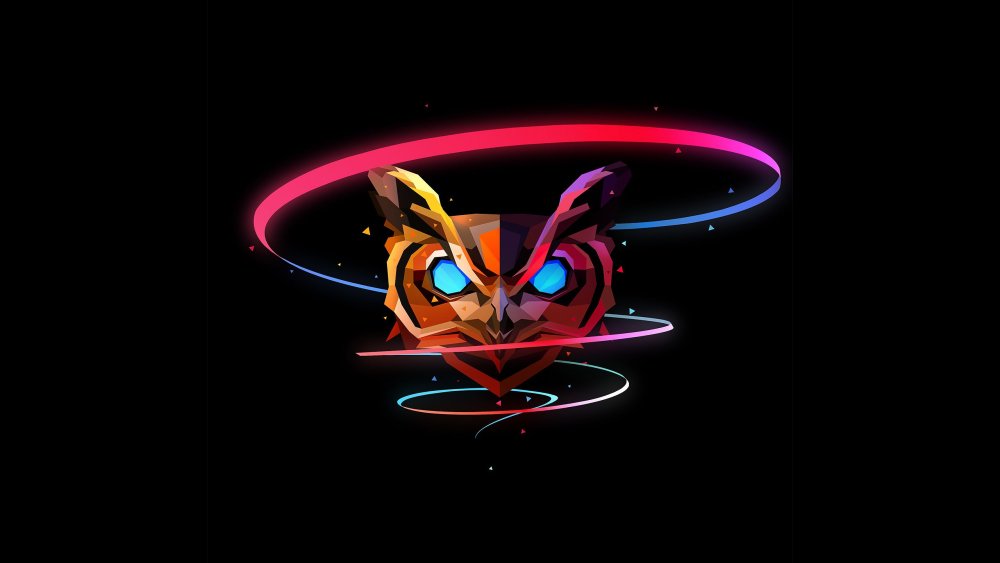 Сова абстракция