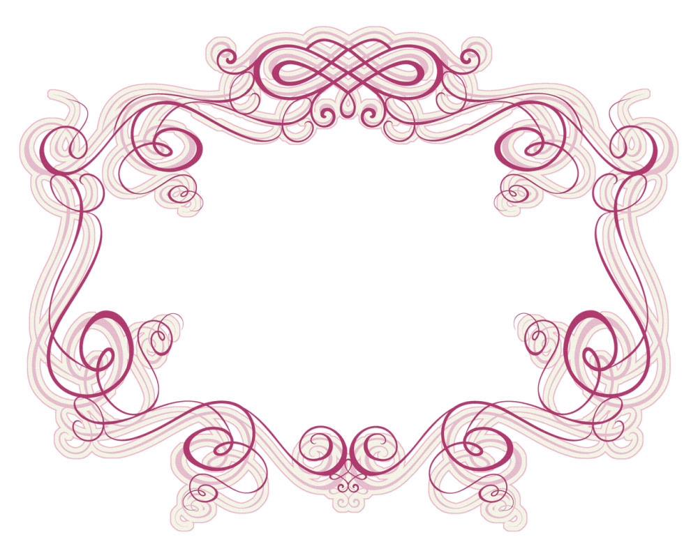 Ажурная рамка