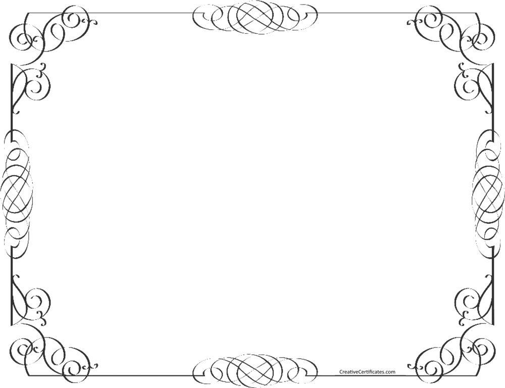 Рамка орнамент