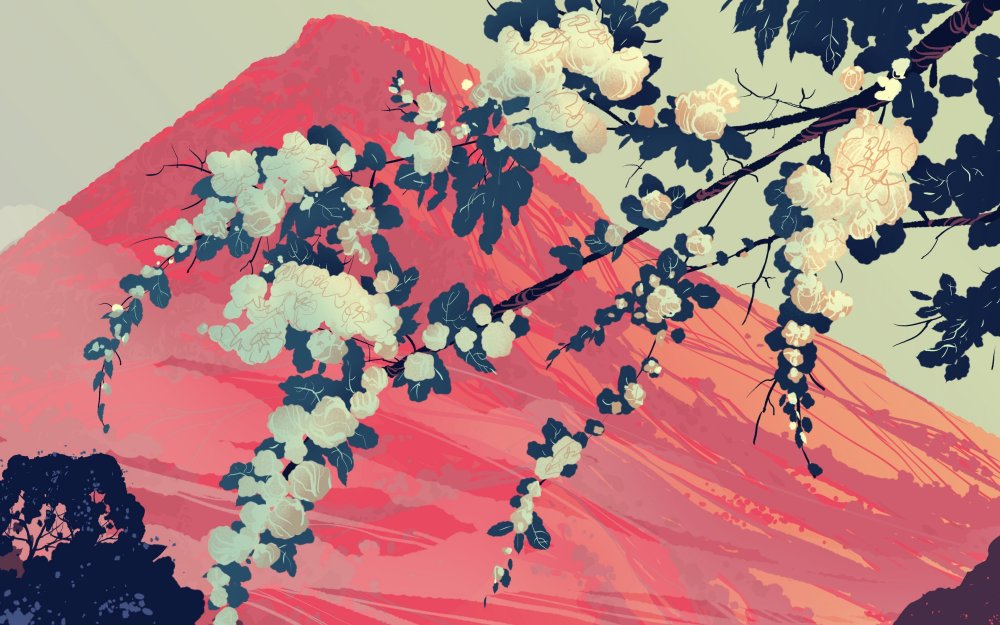Обои в японском стиле