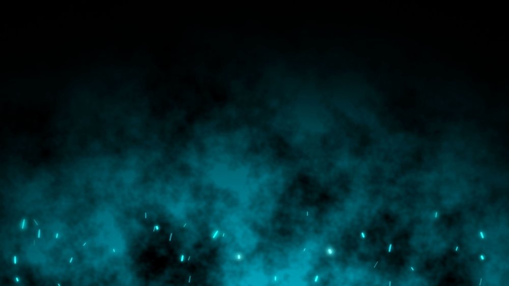 Частицы огня без фона