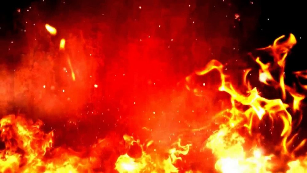 Горящий пепел