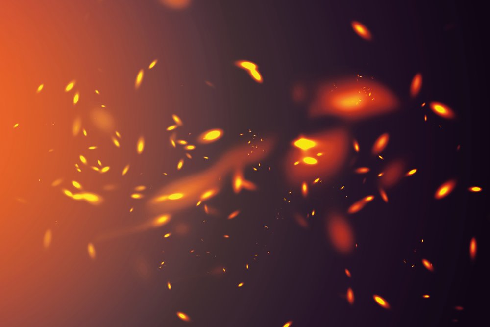 Красное свечение