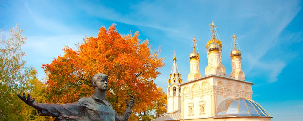 Родина Есенина село Константиново осень