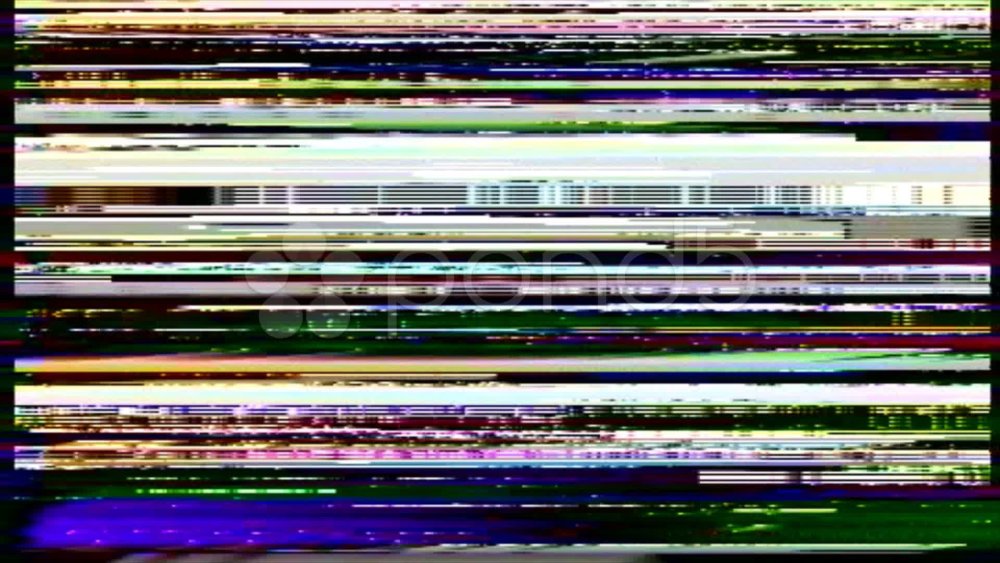 Телевизионные помехи полосы